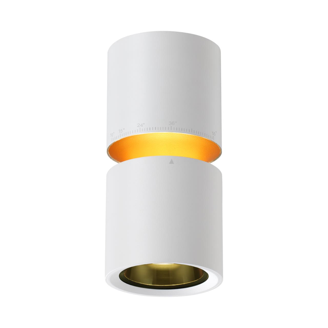 Точечный накладной светильник Novotech ARISTO 359337, цвет белый;матовый - фото 2