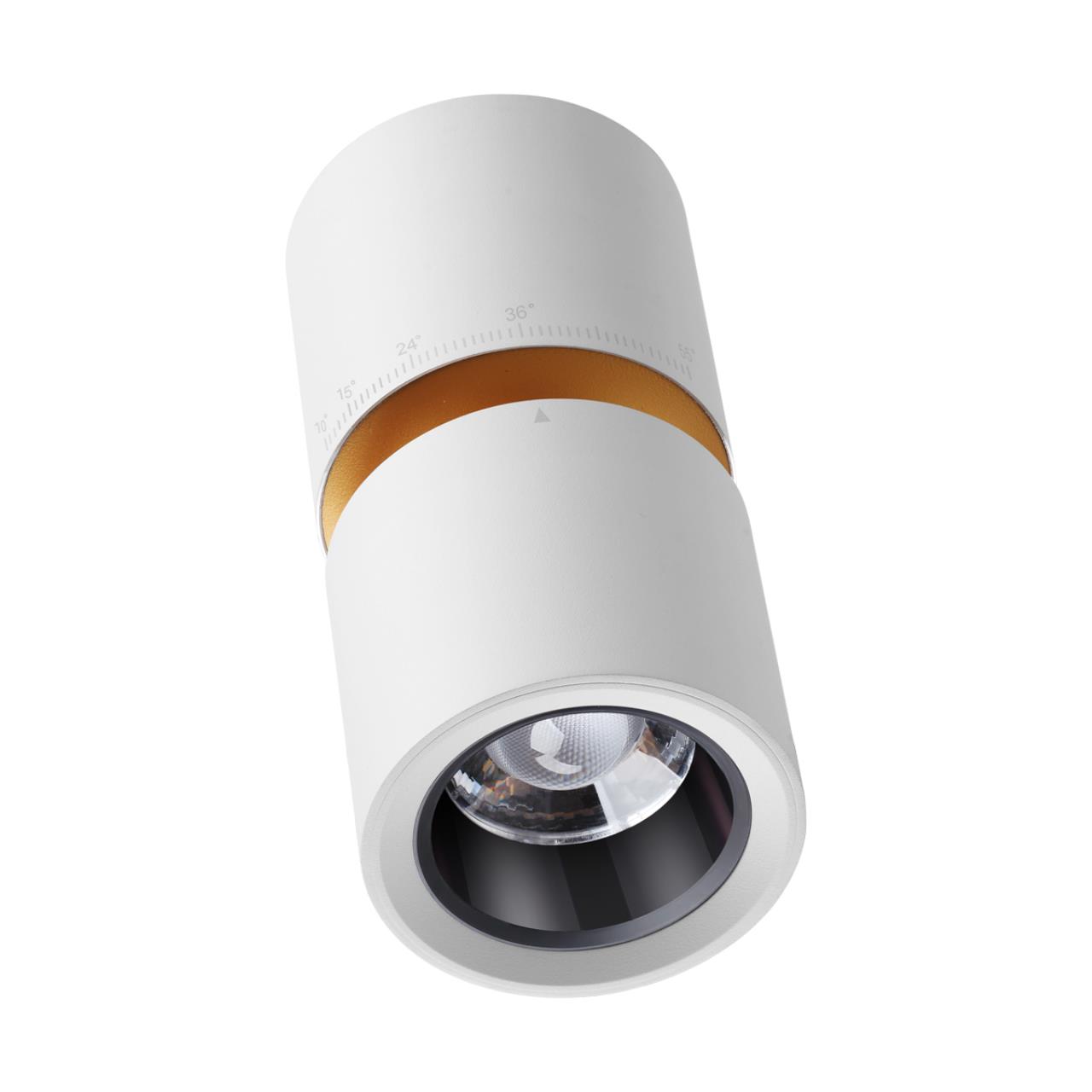 Точечный накладной светильник Novotech ARISTO 359337, цвет белый;матовый - фото 4