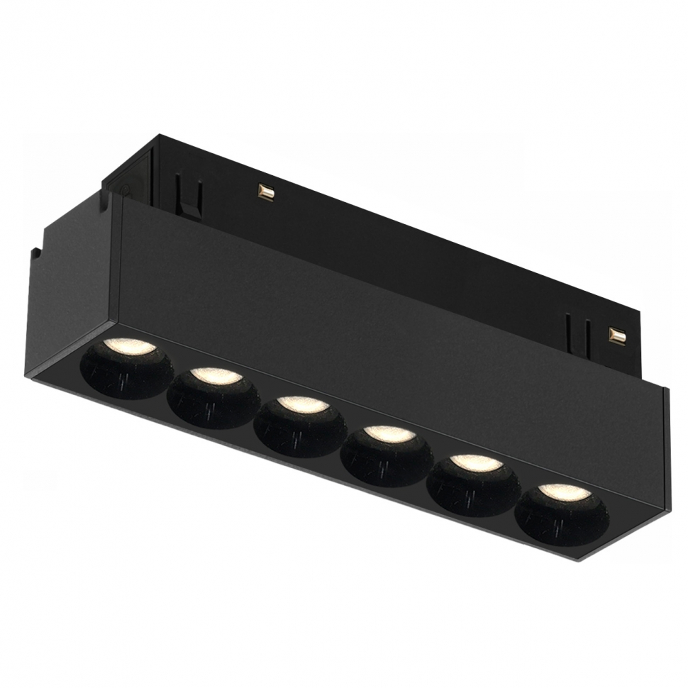Магнитный трековый светильник iLedex VISION48/22 4822-002-L120-6W-38DG-3000K-BK, цвет чёрный