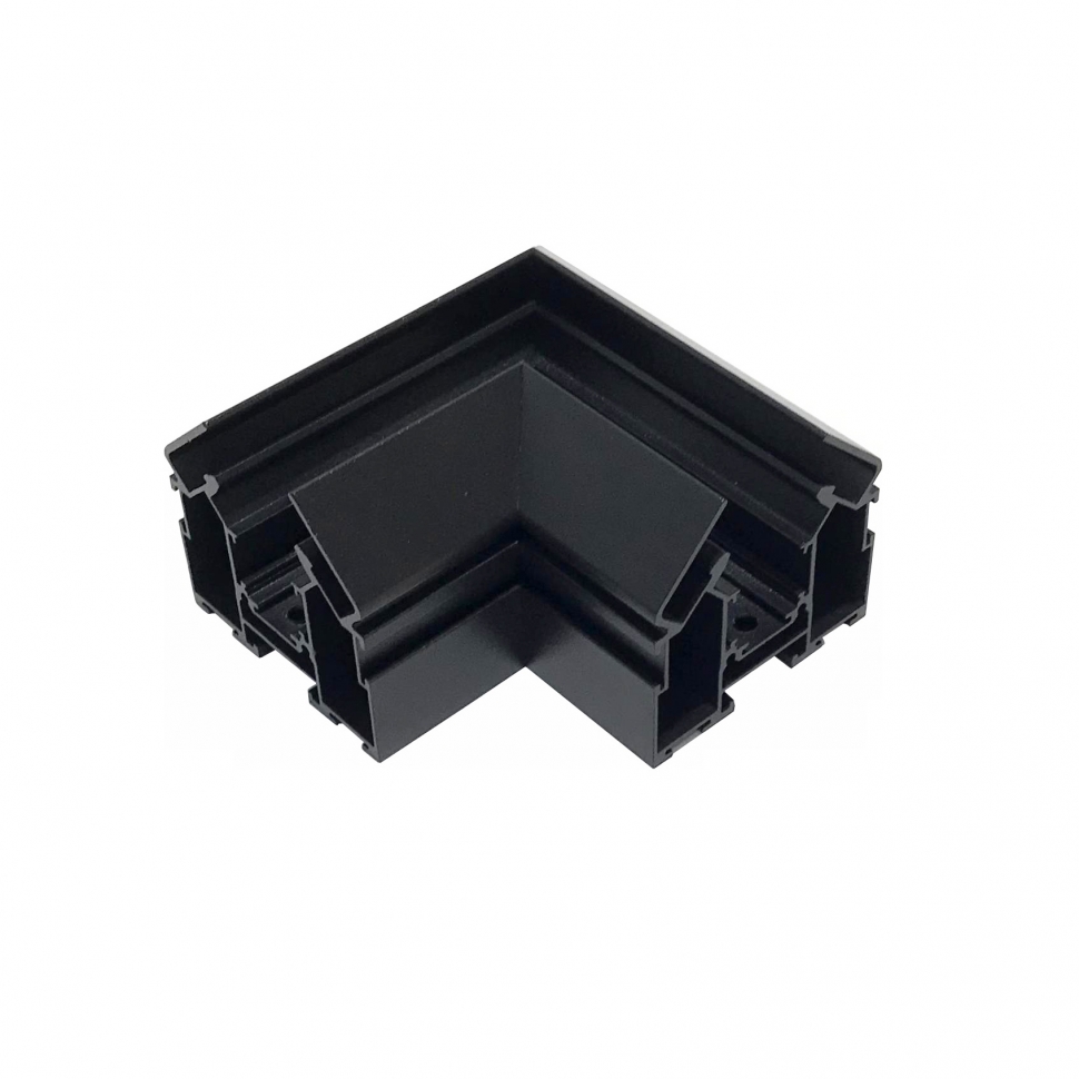Соединитель угловой для магнитного шинопровода iLedex VISION48/22 CORNER CONNECT 4822-61/60-BK, цвет чёрный