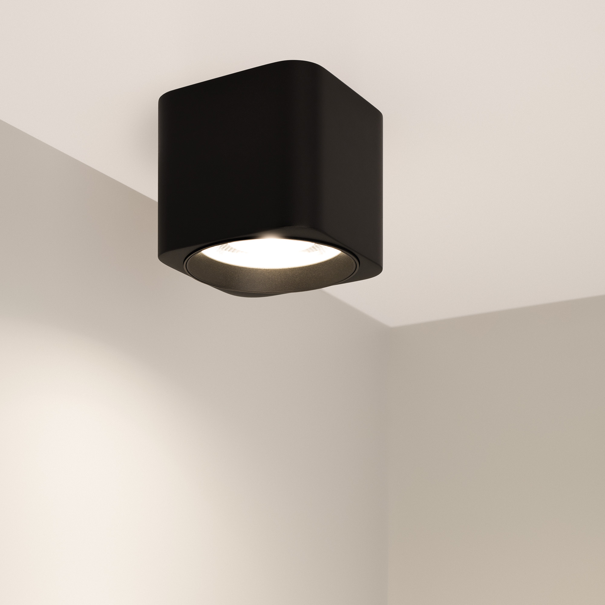 Точечный накладной светильник SP-DICE-S78x78-10W Arlight 046631, цвет чёрный - фото 3