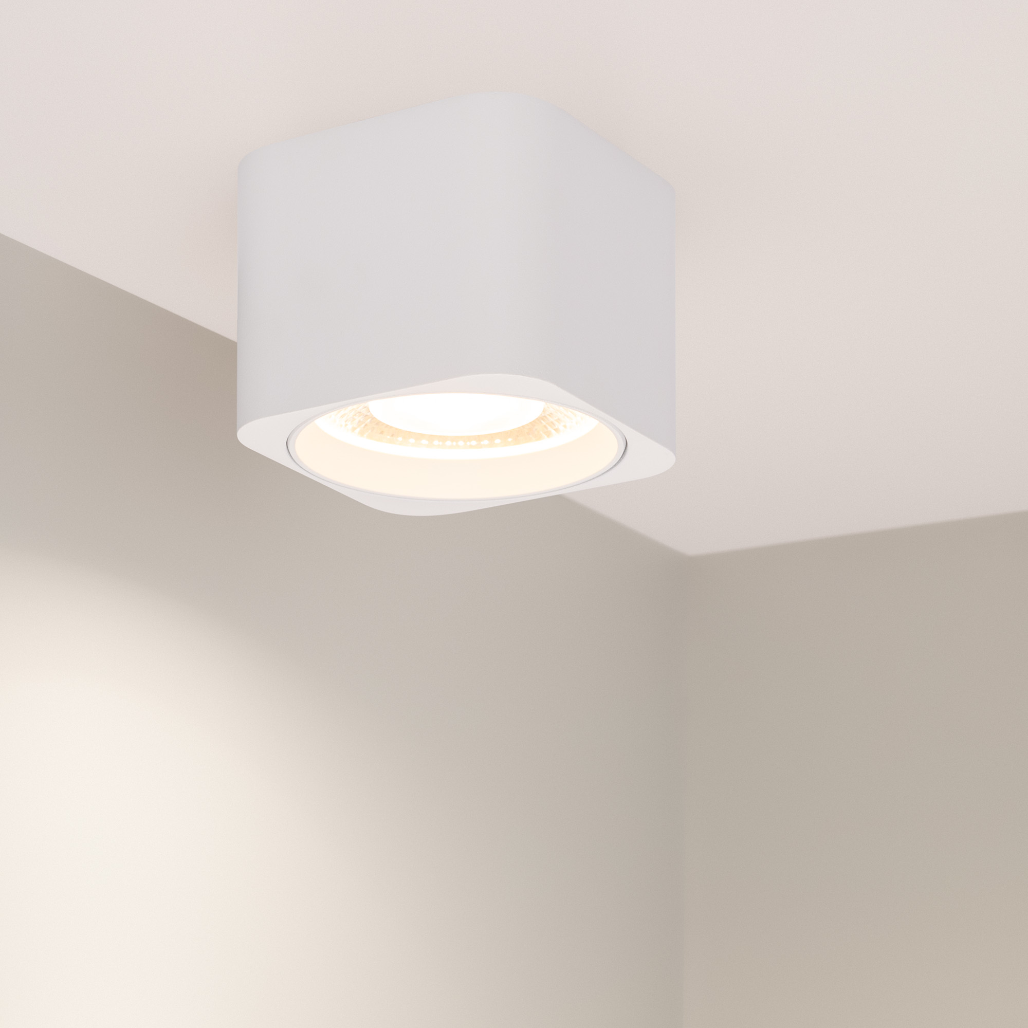 Точечный накладной светильник SP-DICE-S78x78-10W Arlight 046634, цвет белый - фото 3