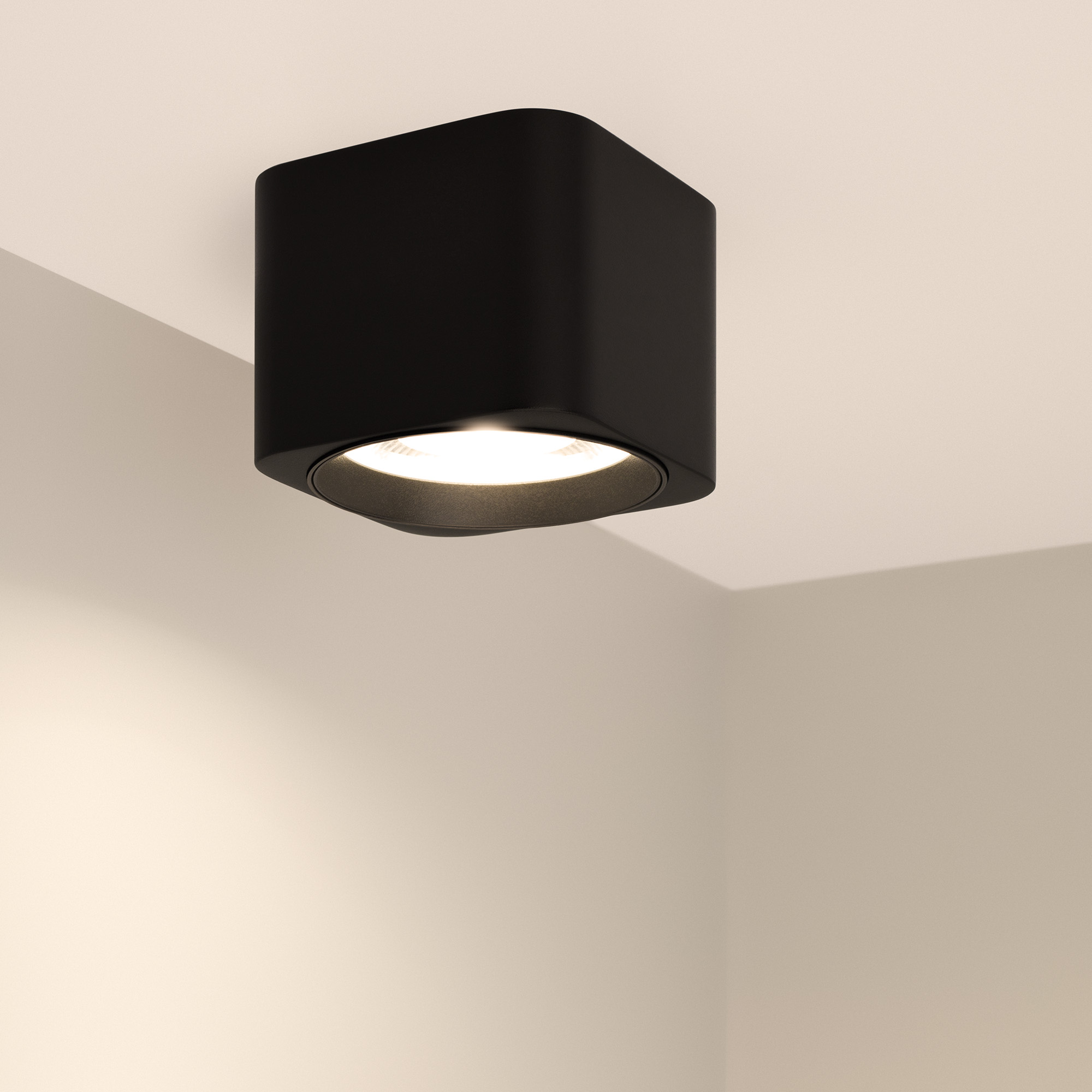 Точечный накладной светильник SP-DICE-S78x78-10W Arlight 046632, цвет чёрный - фото 2
