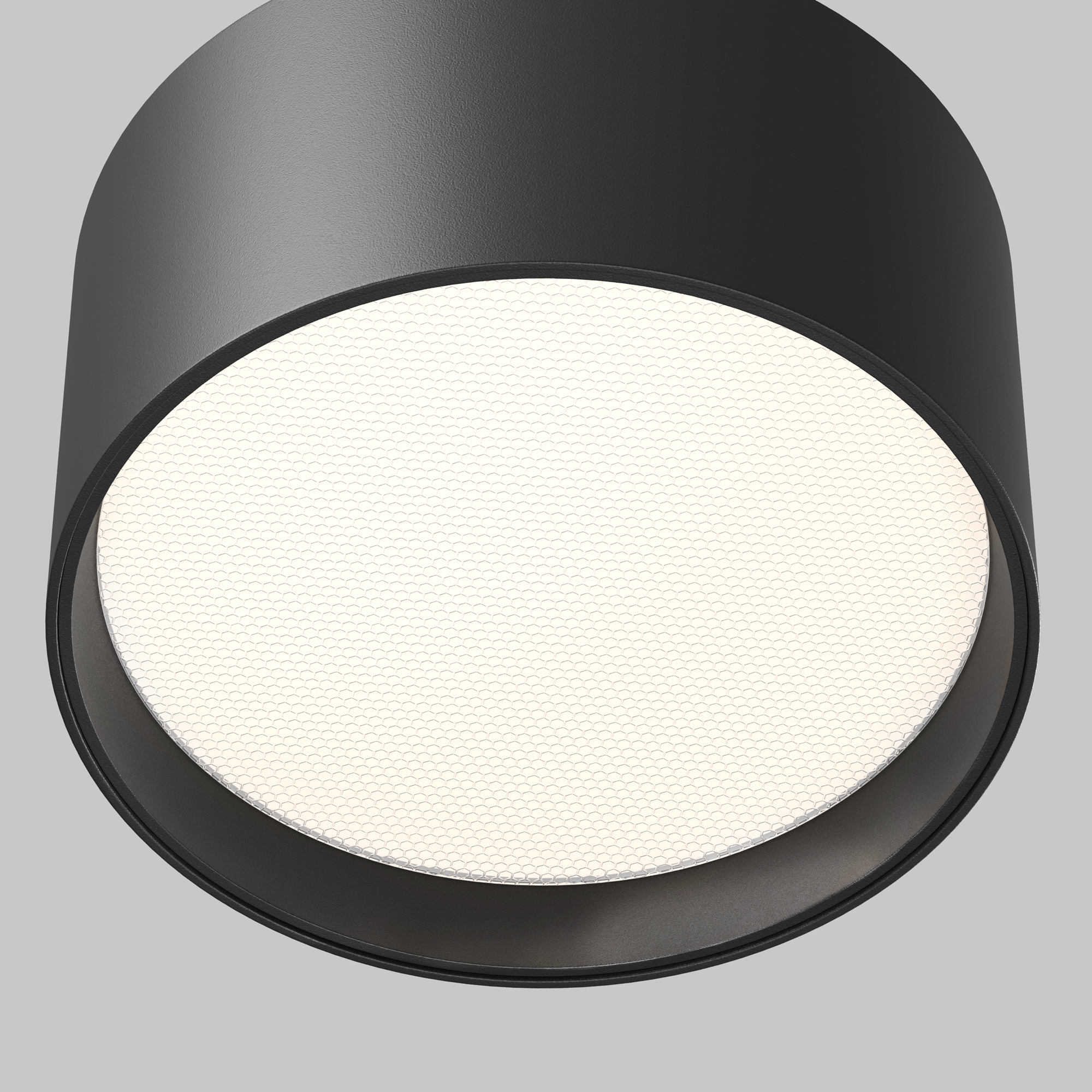 Точечный накладной светильник Maytoni GLARE C091CL-12W4K-B, цвет чёрный - фото 2