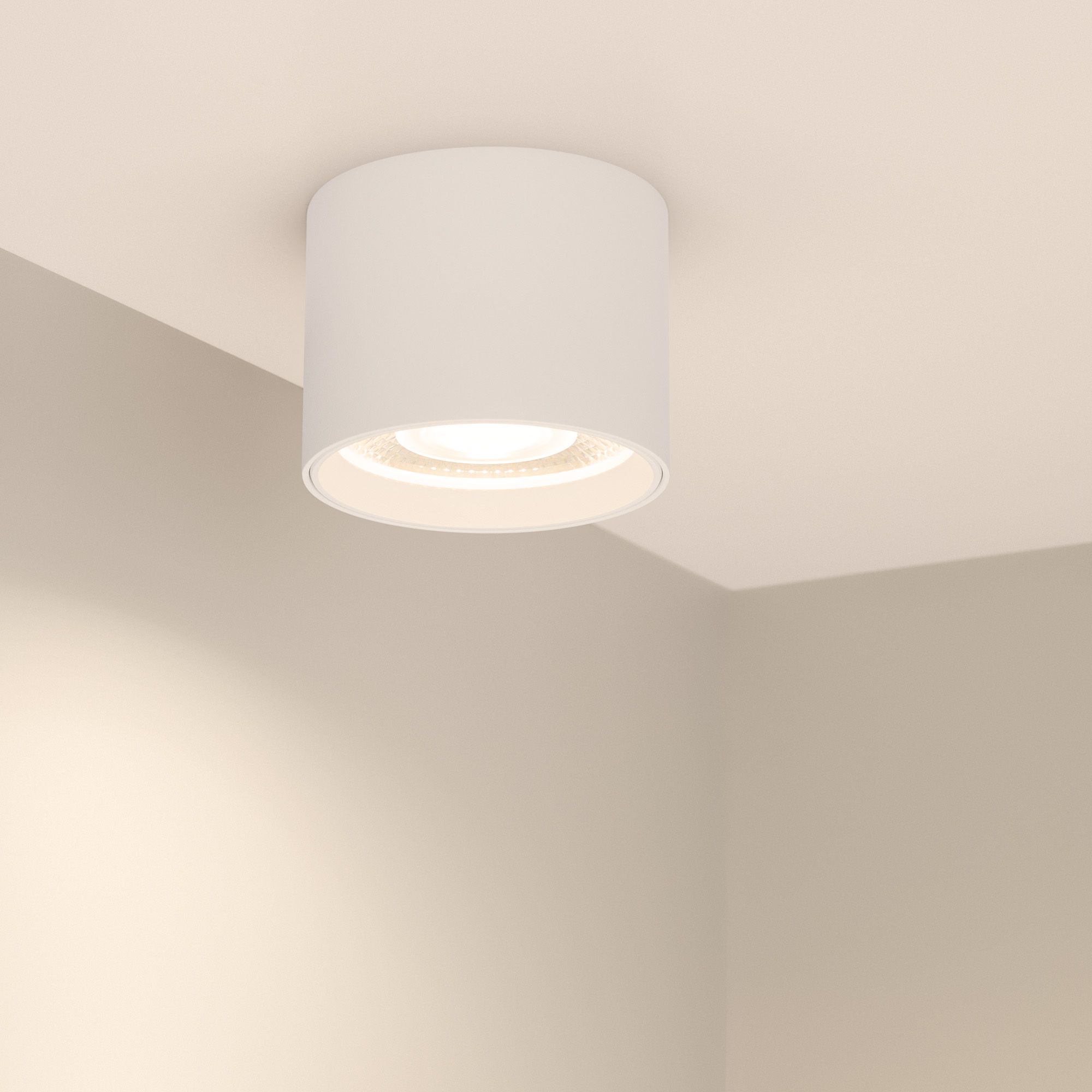 Точечный накладной светильник SP-DICE-R77-10W Warm3000 Arlight 046627, цвет белый - фото 3