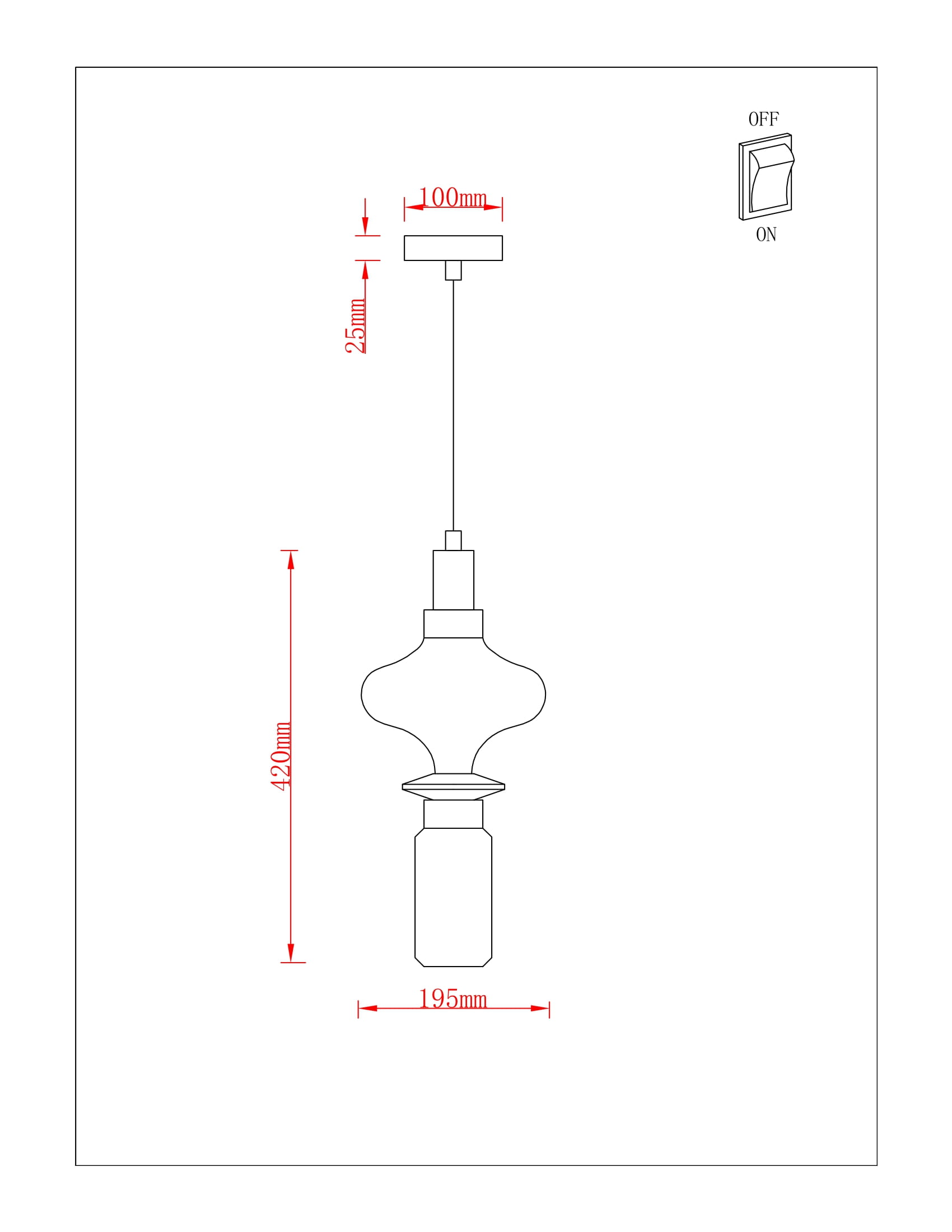 Подвесной светильник Arte Lamp FIORATO A2442SP-10PB, цвет медный - фото 2