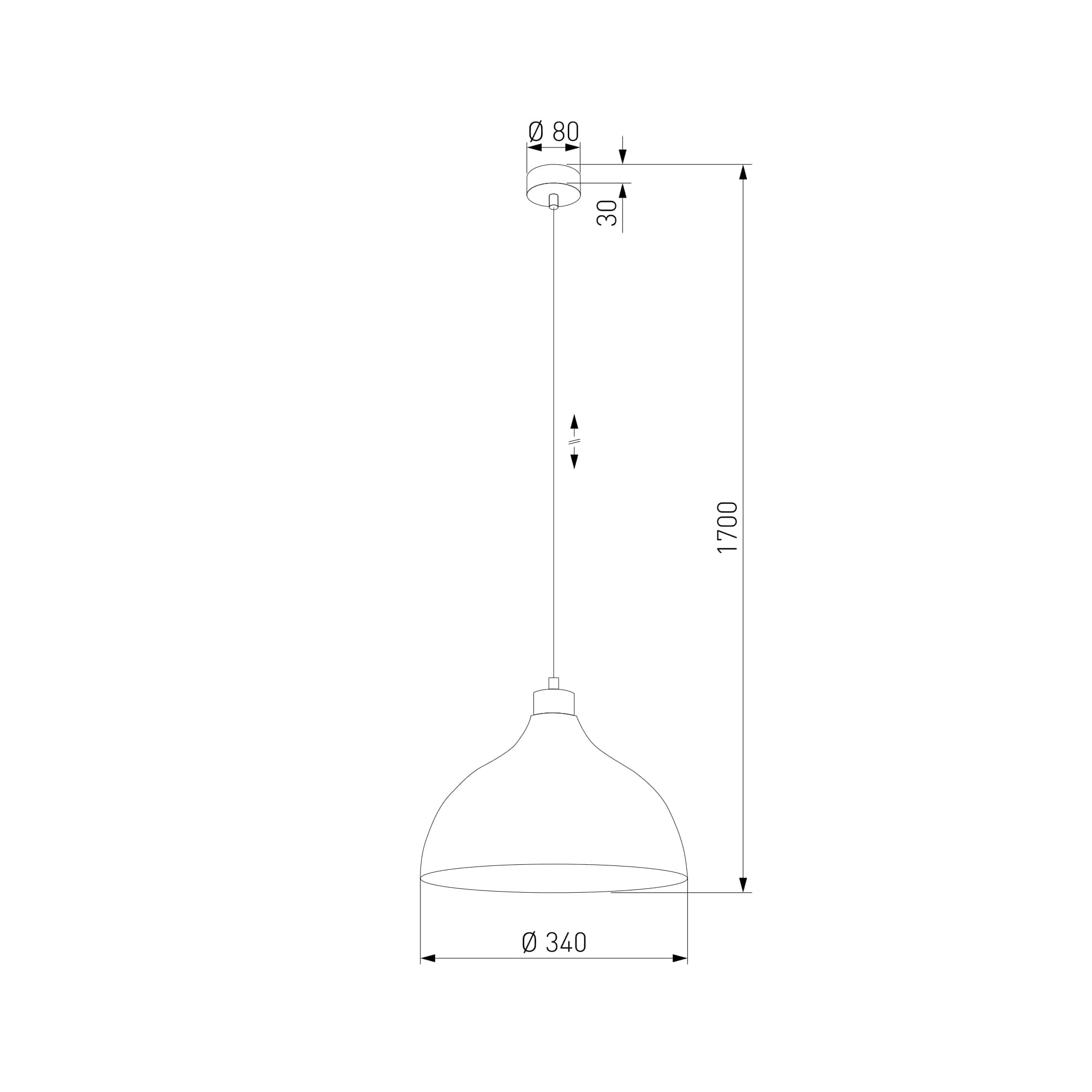 Подвесной светильник TK Lighting CAP 5901 Cap, цвет голубой - фото 7