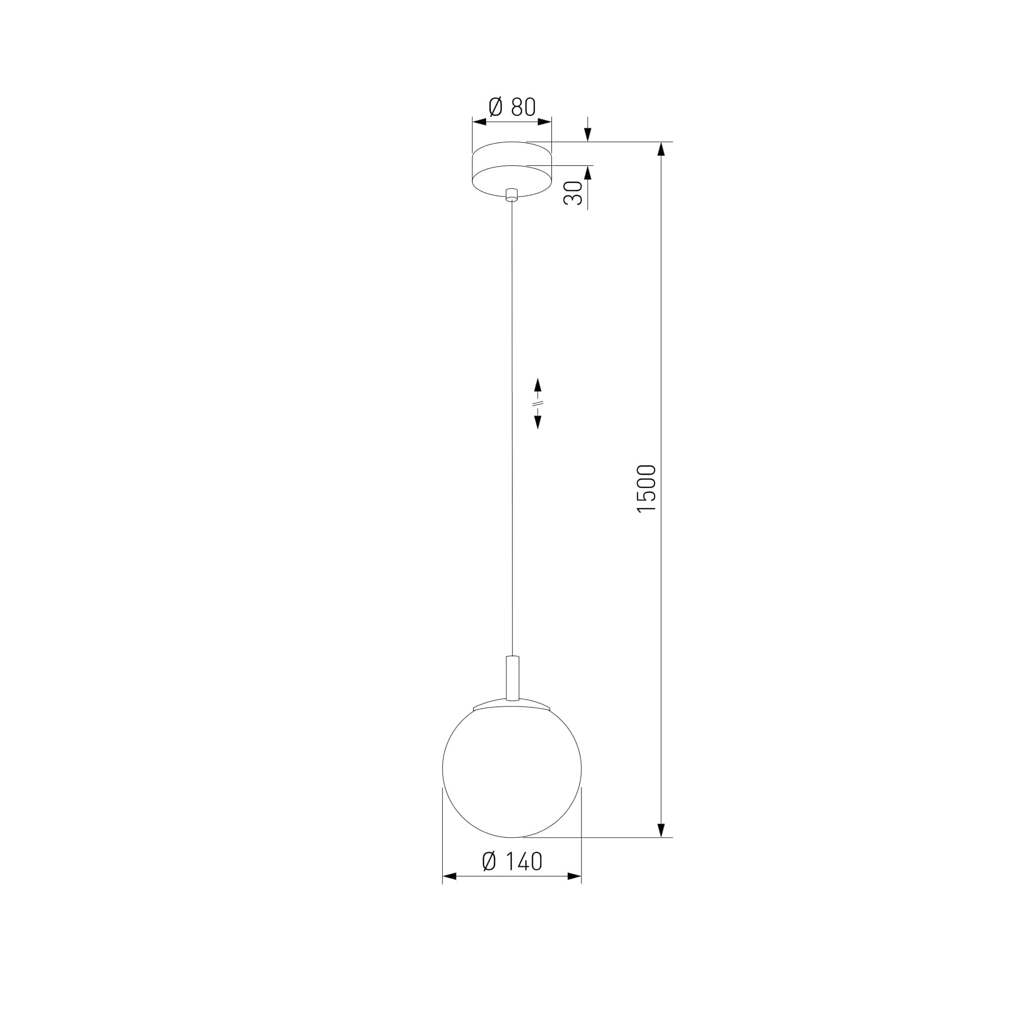 Подвесной светильник TK Lighting CADIX 759 Cadix Gold, цвет прозрачный - фото 4