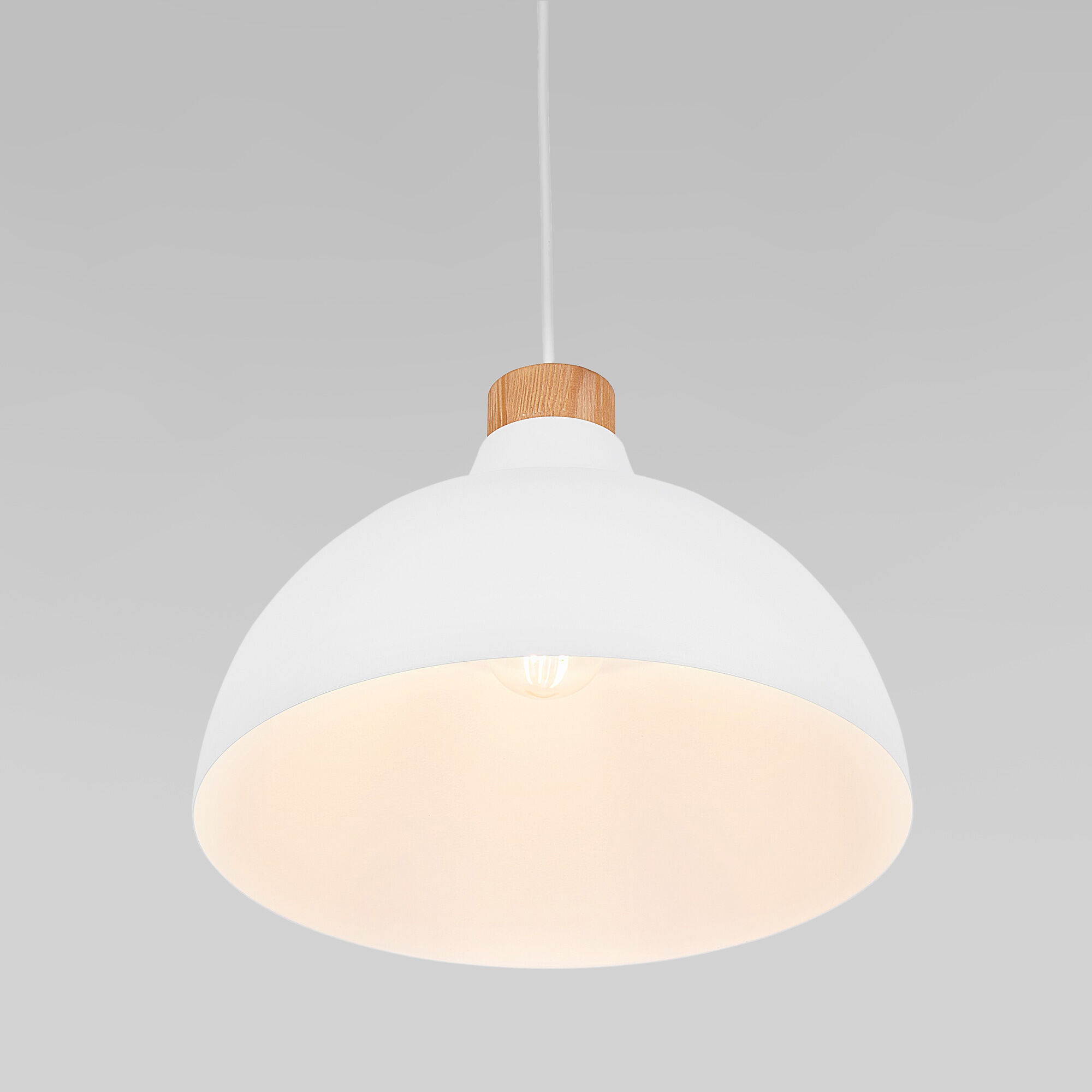 Подвесной светильник TK Lighting CAP 2070 Cap White, цвет белый - фото 2