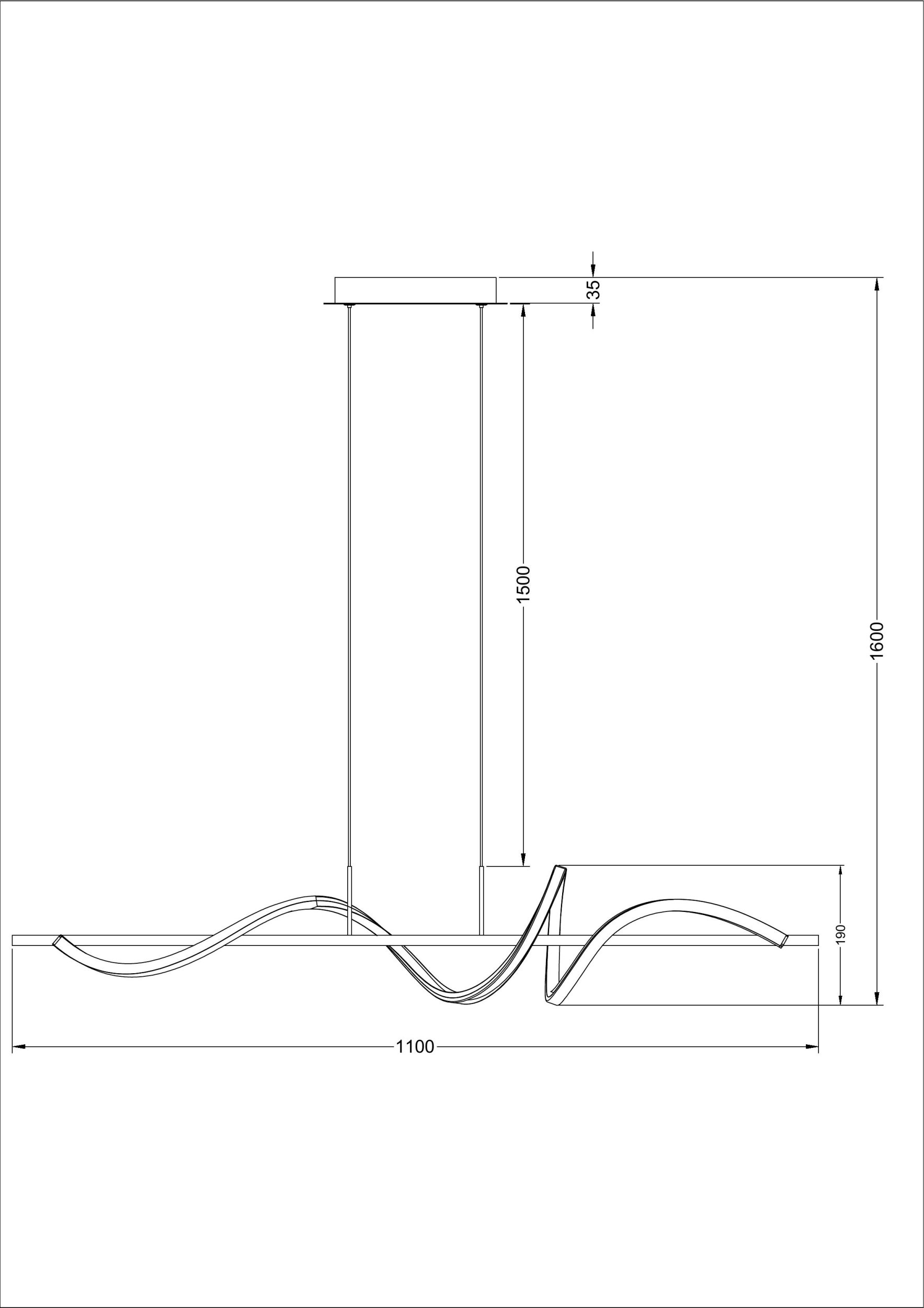 Подвесной светильник Arte Lamp TWISTED A4587SP-30BK, цвет чёрный - фото 3