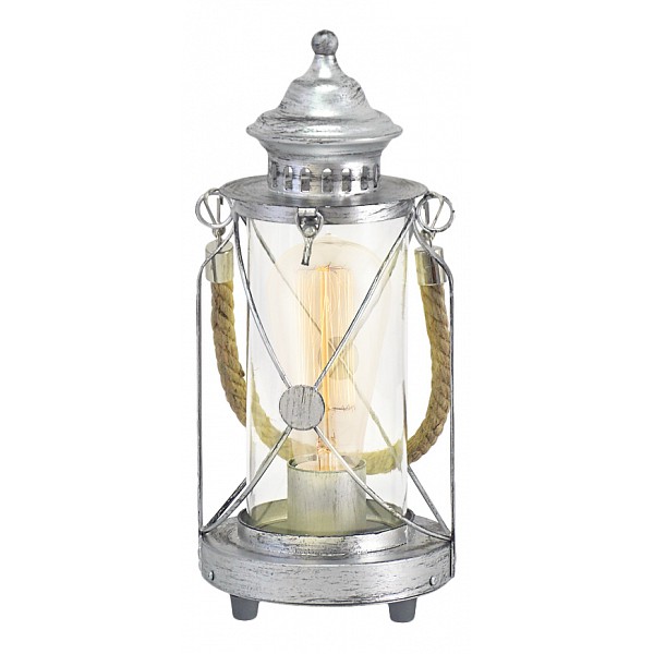 Настольная Лампа Eglo Vintage 49284, цвет серебристый - фото 1