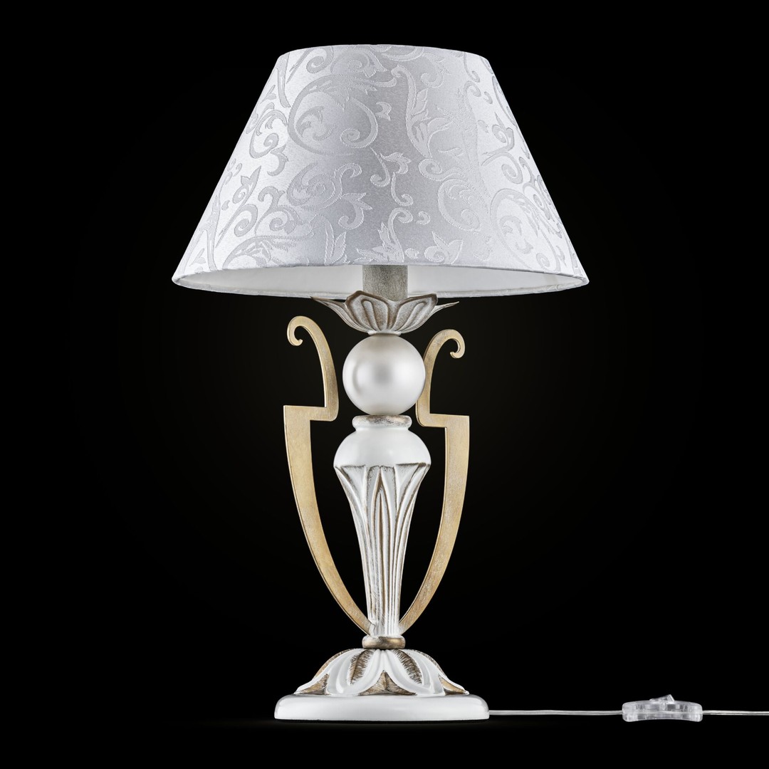 Настольная Лампа Maytoni Monile ARM004-11-W, цвет белый - фото 2