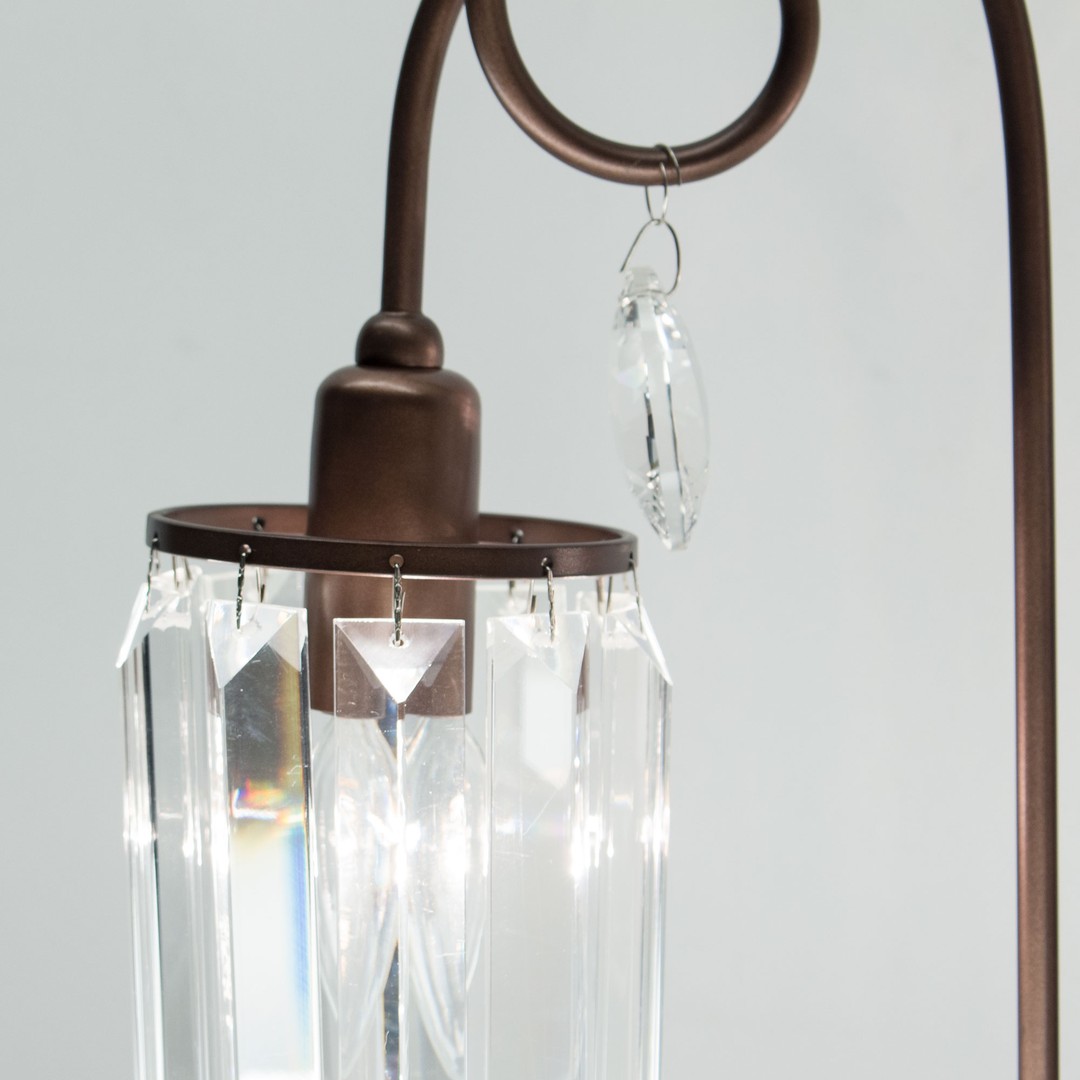 Настольная Лампа Citilux Синди Коричневый CL330823, цвет прозрачный - фото 6