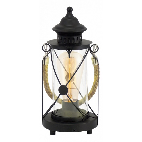 Настольная Лампа Eglo Vintage 49283, цвет черный - фото 1