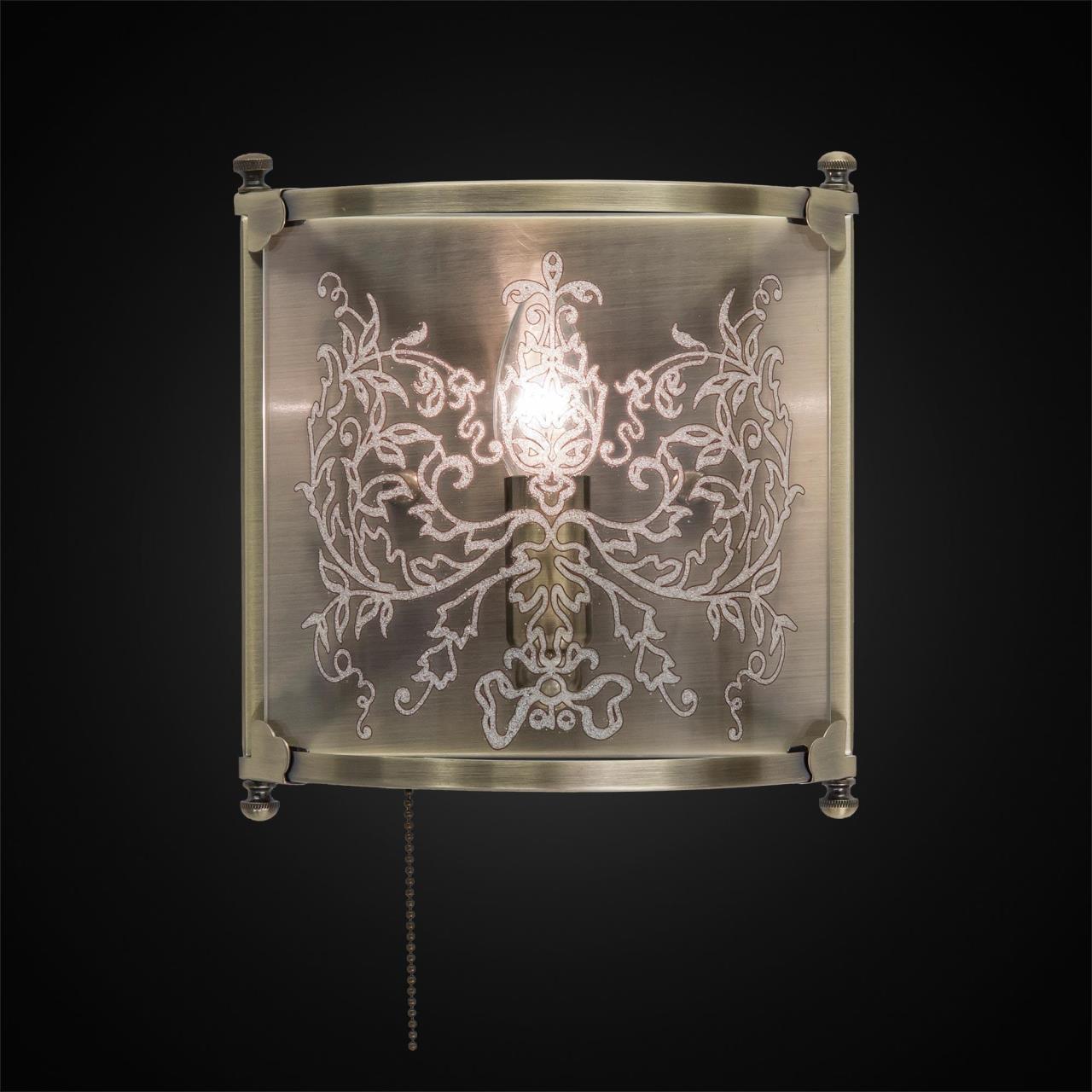 Светильник Citilux Версаль Бронза CL408313, цвет прозрачный - фото 2
