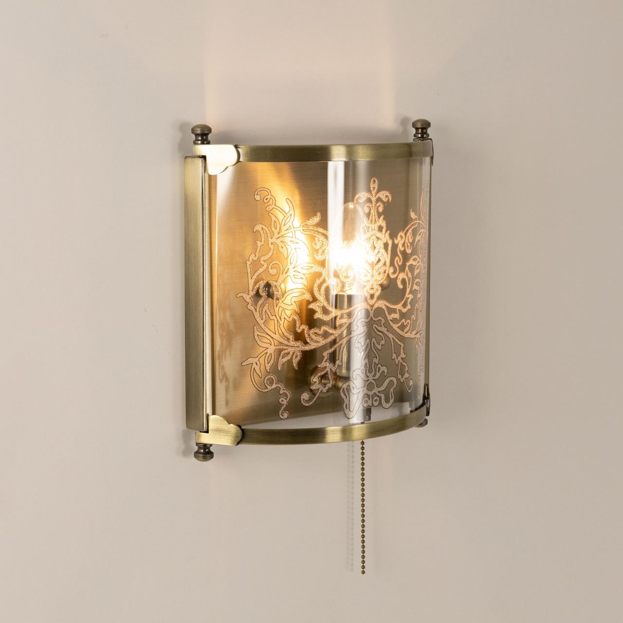 Светильник Citilux Версаль Бронза CL408313, цвет прозрачный - фото 3