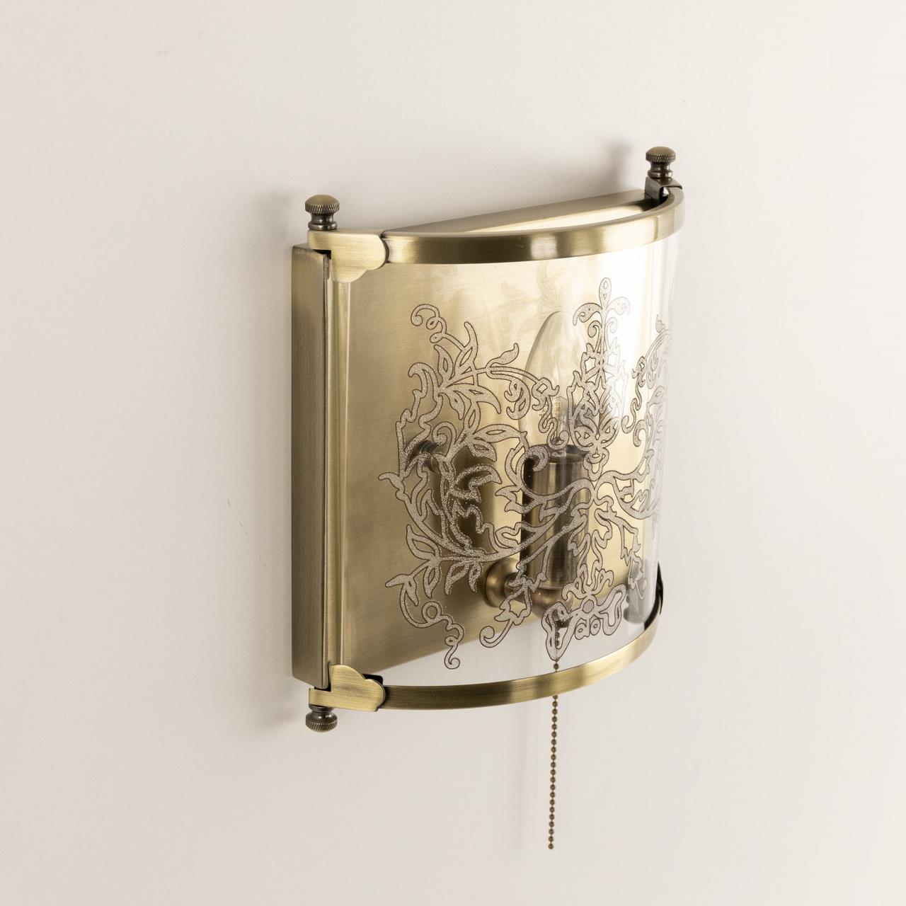 Светильник Citilux Версаль Бронза CL408313, цвет прозрачный - фото 4