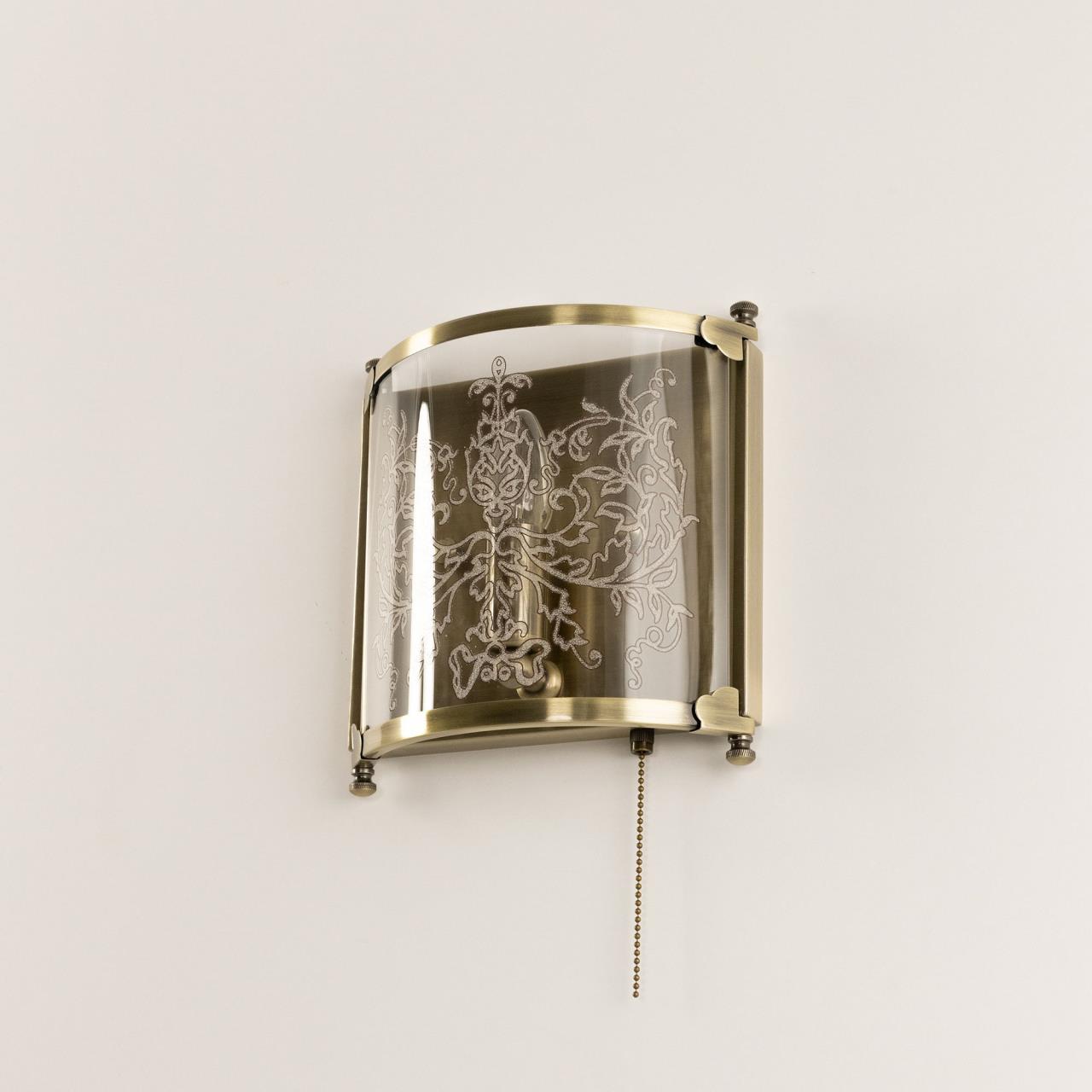 Светильник Citilux Версаль Бронза CL408313, цвет прозрачный - фото 8