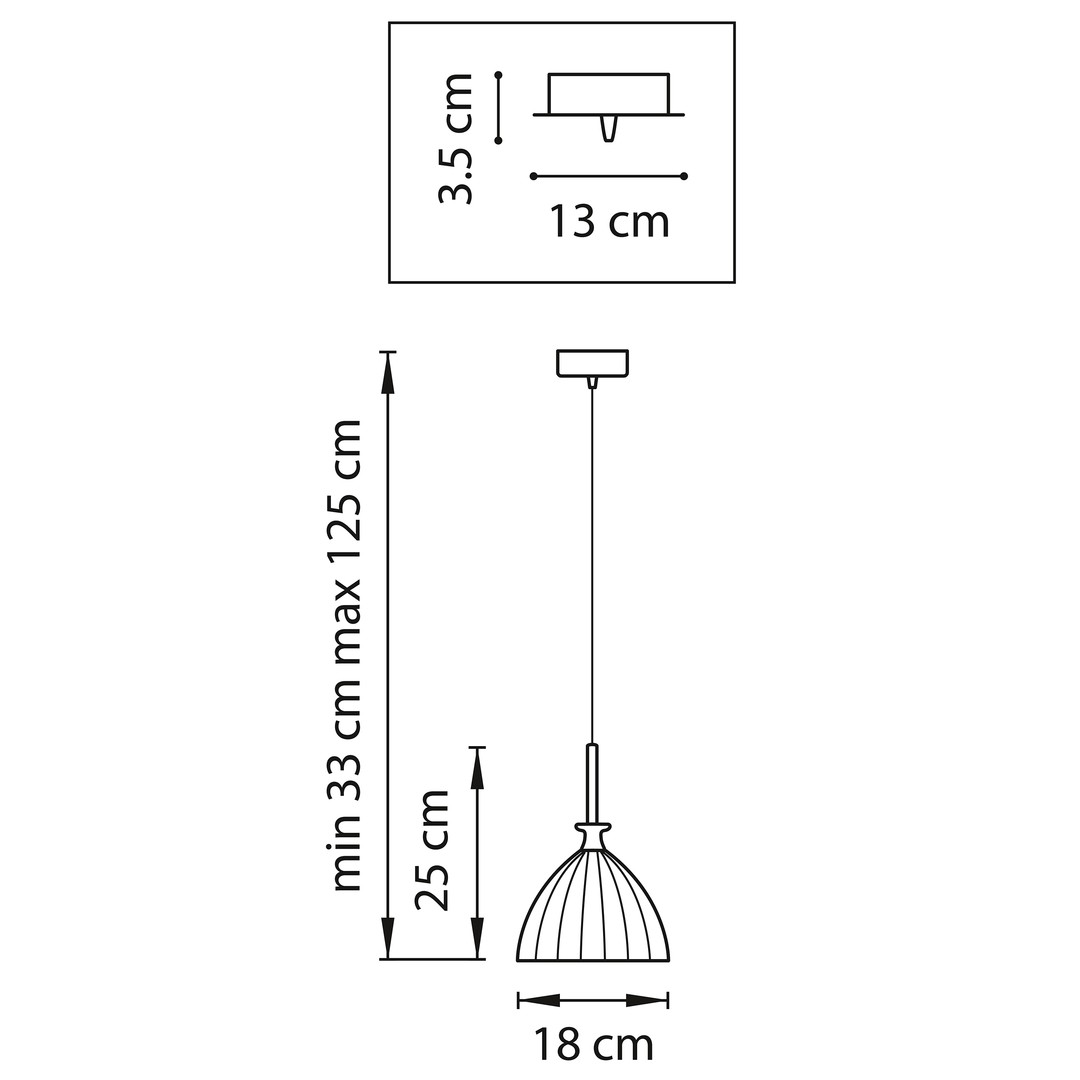 Светильник Lightstar Simple Light 810 810023, цвет оранжевый - фото 2