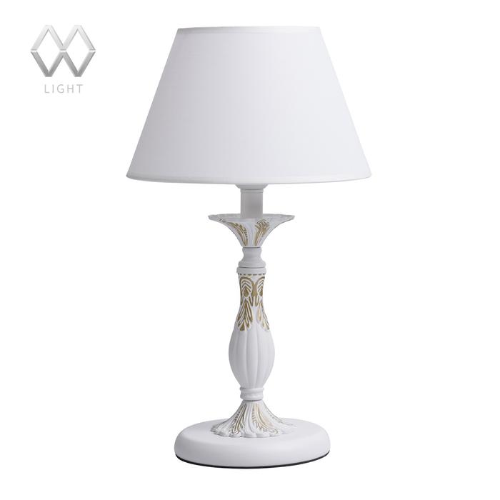 Настольная Лампа MW-Light СВЕЧА 2 301039501, цвет белый - фото 1