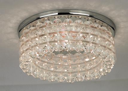 Встраиваемый светильник Arte Lamp BRILLIANTS A7220PL-1CC, цвет серебристый