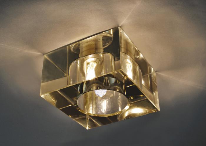 Встраиваемый светильник Arte Lamp BRILLIANTS A8018PL-1CC, цвет прозрачный