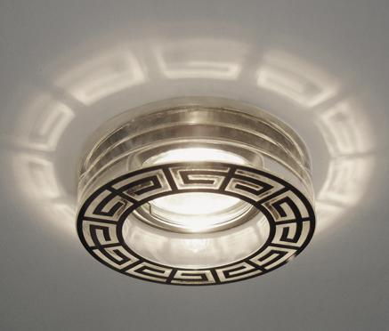 Встраиваемый светильник Arte Lamp MEANDER A5204PL-1CC, цвет прозрачный