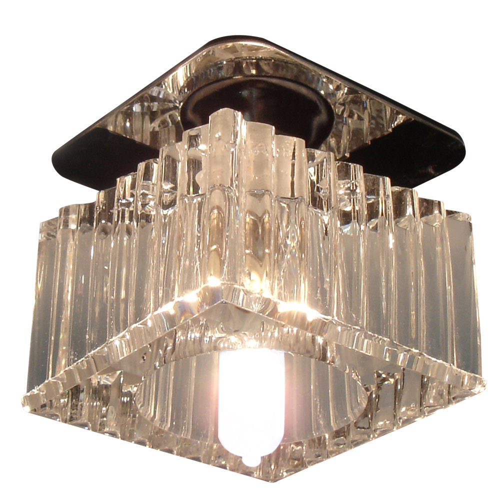 Встраиваемый светильник Arte Lamp BRILLIANTS A8448PL-1CC, цвет прозрачный - фото 1