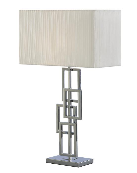 Настольная лампа Arte Lamp LUXURY A1277LT-1CC, цвет серебристый