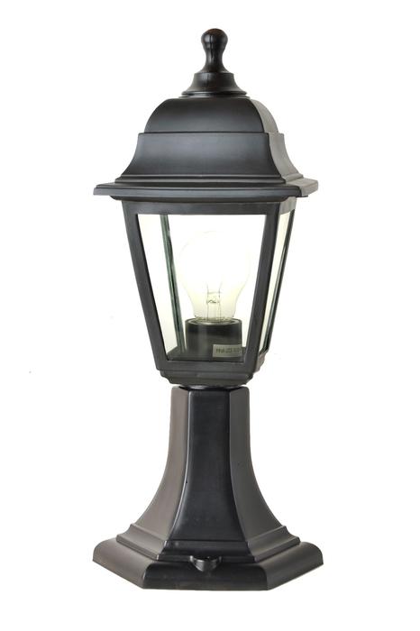 Уличный светильник Arte Lamp BELGRADE A1114FN-1BK, цвет черный - фото 1