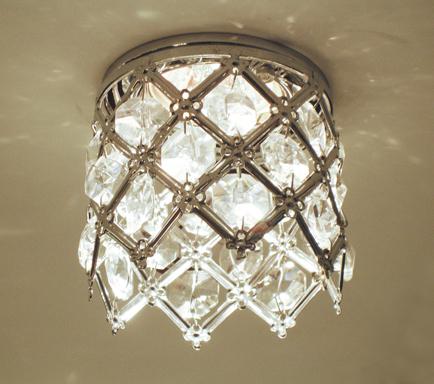 Встраиваемый светильник Arte Lamp BRILLIANTS A7050PL-1CC, цвет золотистый - фото 1