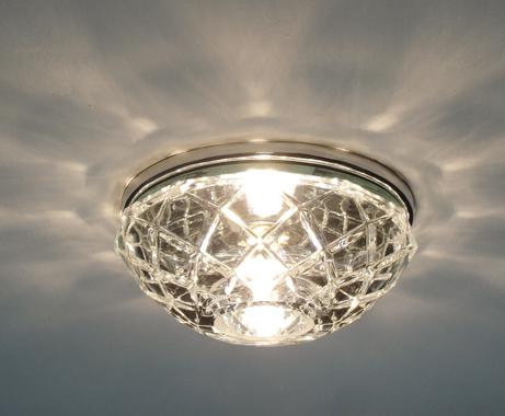 Встраиваемый светильник Arte Lamp BRILLIANTS A8357PL-1CC, цвет прозрачный