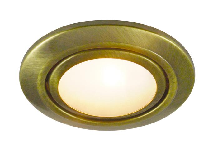 Встраиваемый светильник Arte Lamp TOPIC A2023PL-3AB, цвет бронза