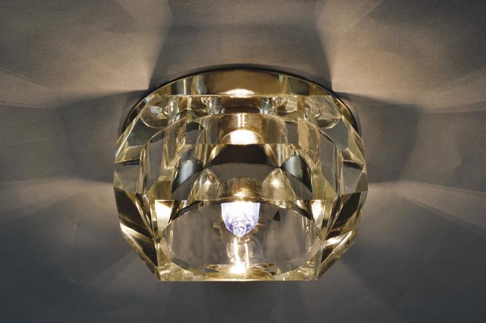Встраиваемый светильник Arte Lamp BRILLIANTS A8046PL-1CC, цвет прозрачный