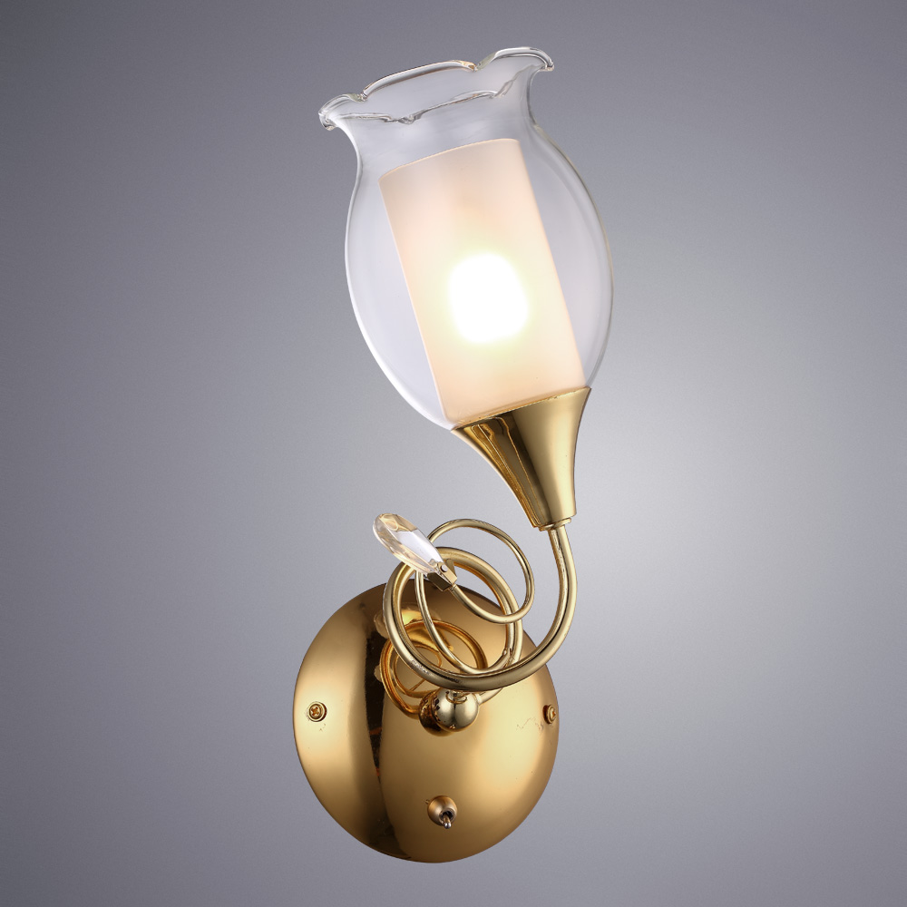 Бра Arte Lamp Mughetto A9289AP-1GO, цвет золотистый - фото 2
