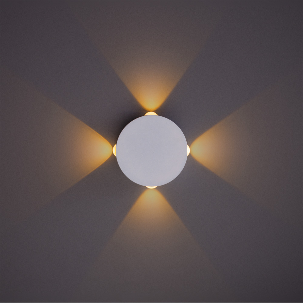 Светильник Arte Lamp TAMBURELLO A1525AP-1WH, цвет белый - фото 2