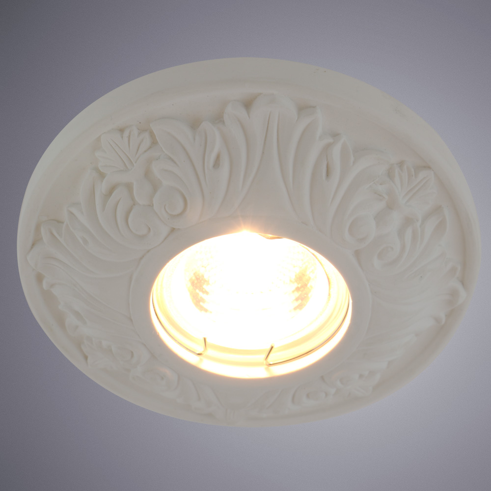 Встраиваемый светильник Arte Lamp CRATERE A5074PL-1WH, цвет белый - фото 2