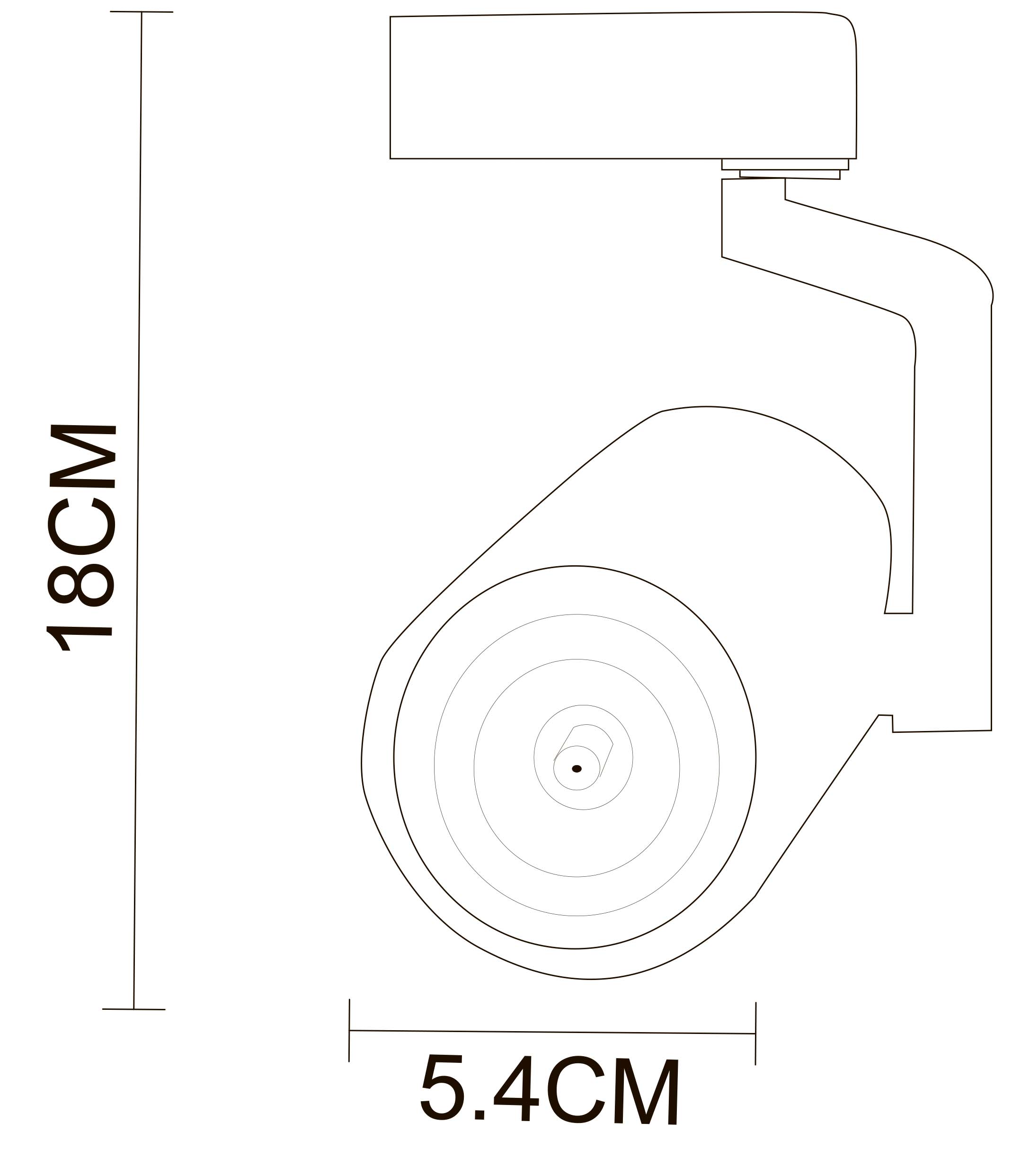 Трековый светильник Arte Lamp Traccia A2310PL-1WH, цвет белый - фото 2