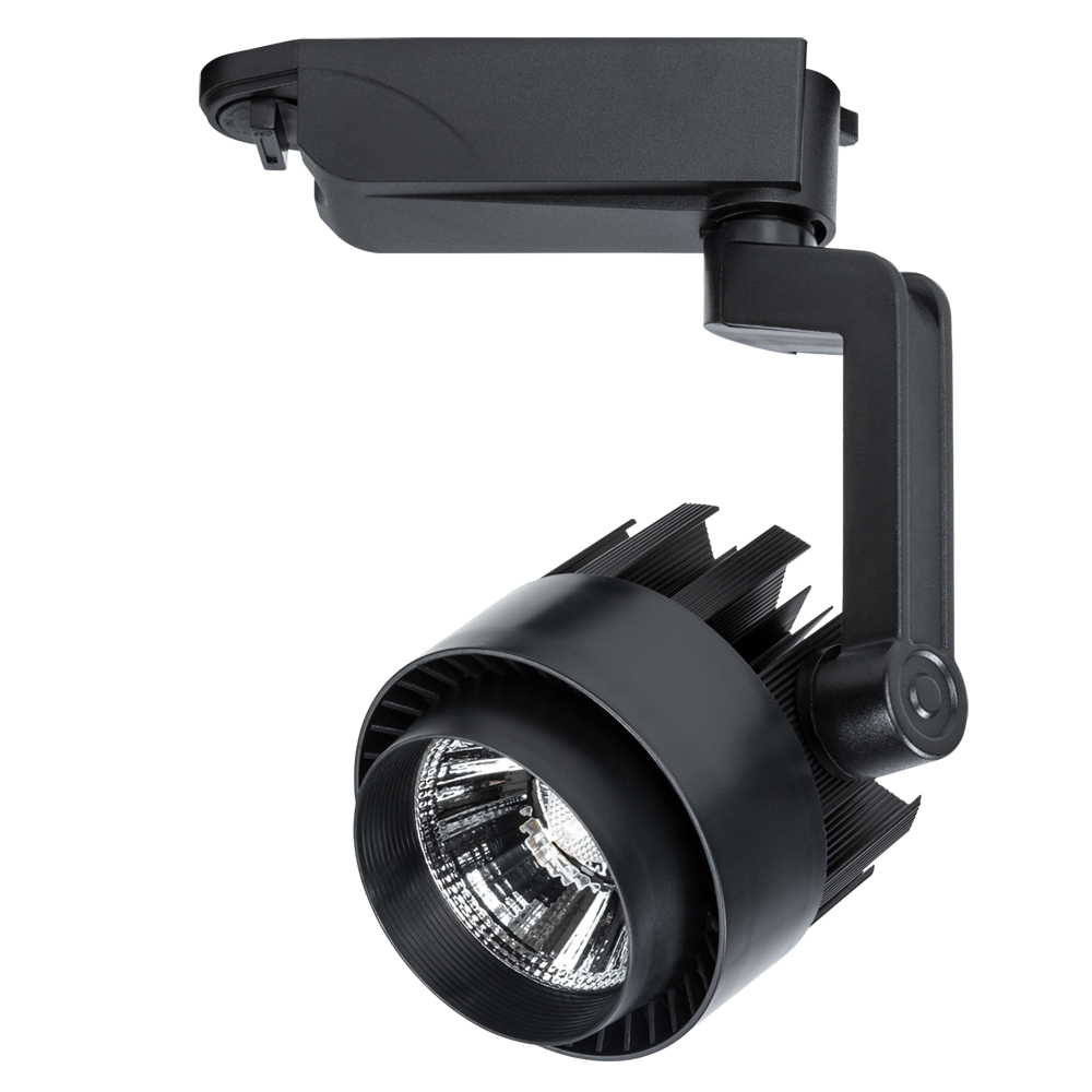 Трековый светильник Arte Lamp Vigile A1620PL-1BK, цвет черный - фото 1