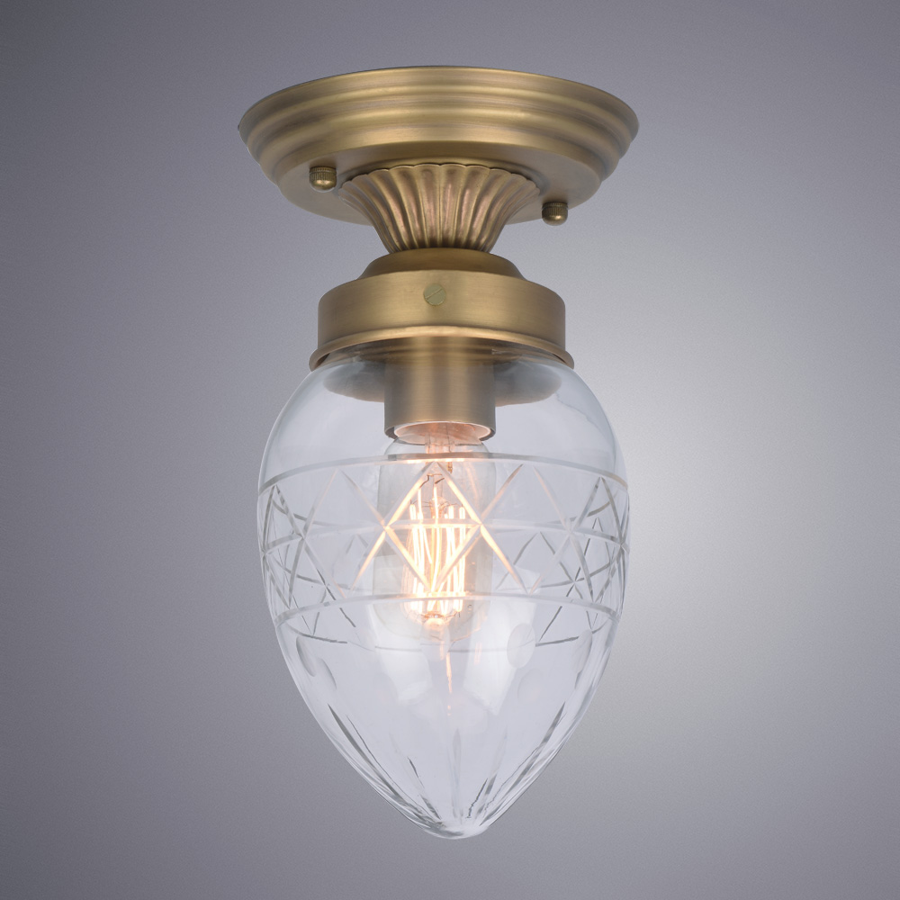Люстра Arte Lamp FABERGE A2304PL-1SG, цвет матовый;золотистый - фото 1