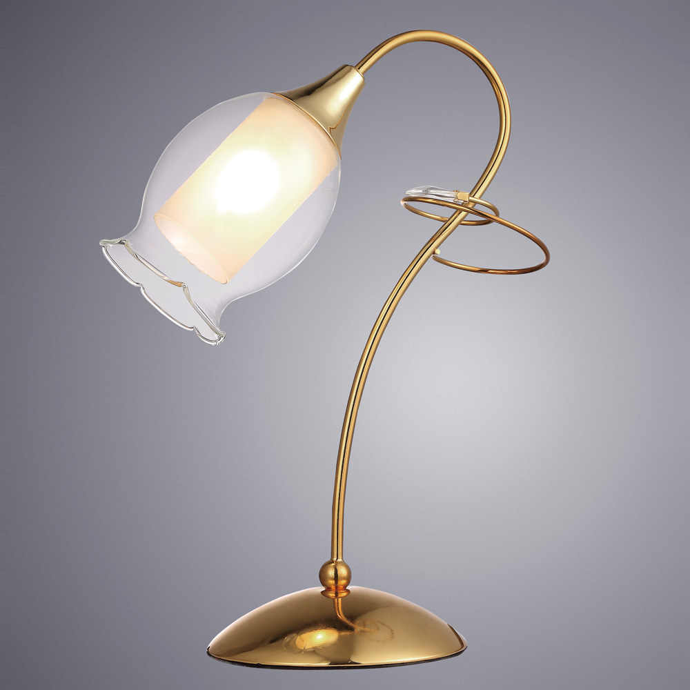 Настольная лампа Arte Lamp MUGHETTO A9289LT-1GO, цвет золотистый