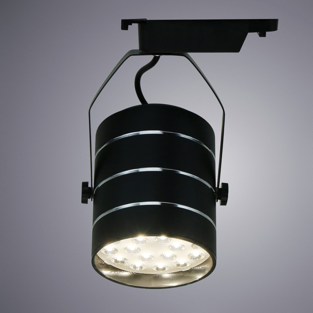 Трековый светильник Arte Lamp Cinto A2718PL-1BK, цвет черный - фото 2