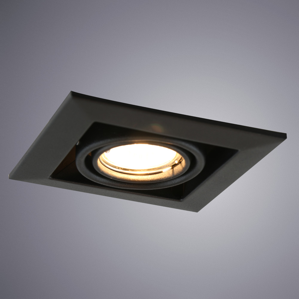 Встраиваемый Светильник Arte Lamp Cardani Piccolo A5941PL-1BK, цвет черный - фото 2