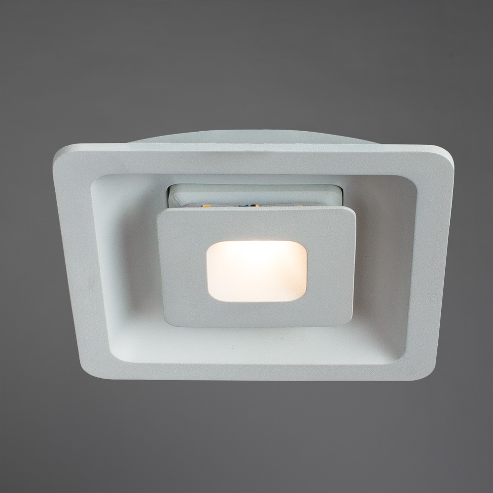 Встраиваемый Светильник Arte Lamp Canopo A7243PL-2WH, цвет белый - фото 3