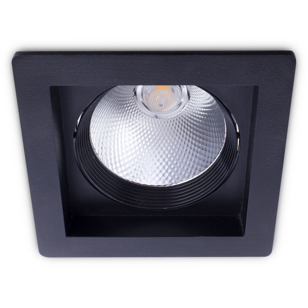 Встраиваемый Светильник Arte Lamp Privato A7007PL-1BK, цвет черный - фото 1