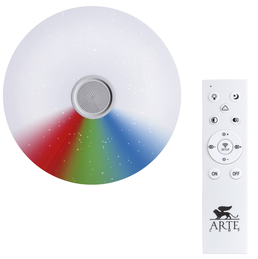 Светильник Arte Lamp SUONO A5524PL-1WH, цвет белый - фото 1