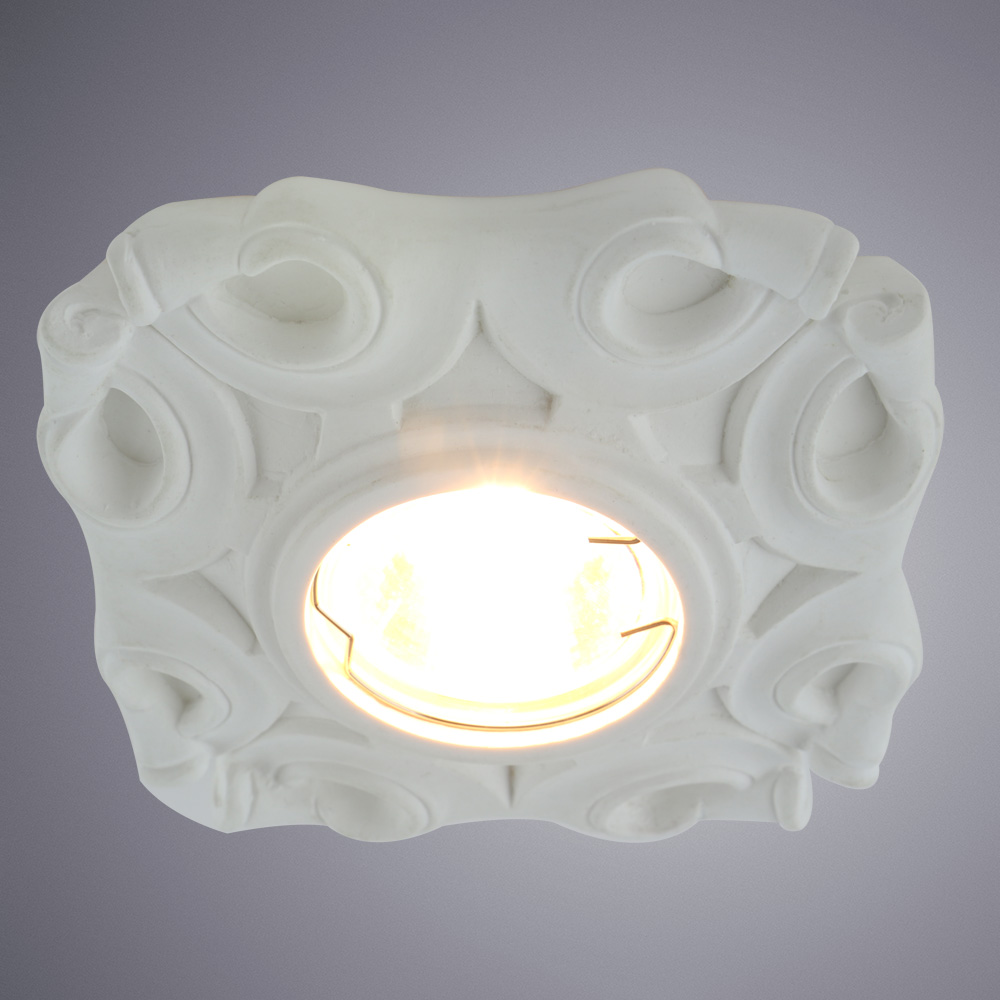 Встраиваемый светильник Arte Lamp CRATERE A5305PL-1WH, цвет белый - фото 1