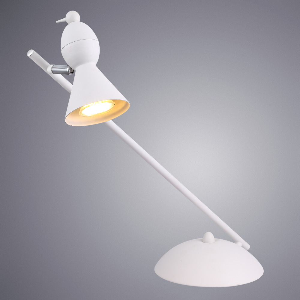 Настольная лампа Arte Lamp PICCHIO A9229LT-1WH, цвет белый - фото 1