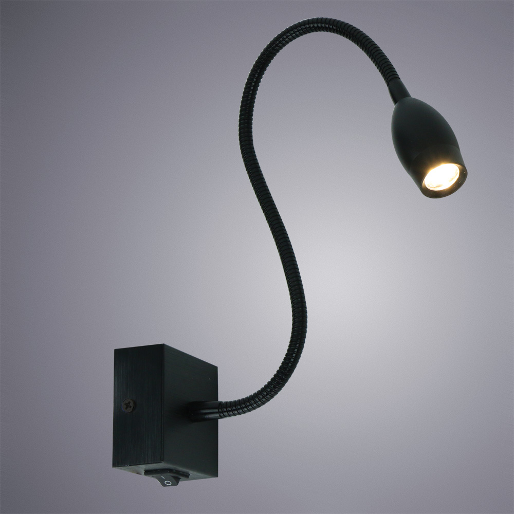 Светильник Arte Lamp SCORCIO A7003AP-1BC, цвет черный;хром - фото 1