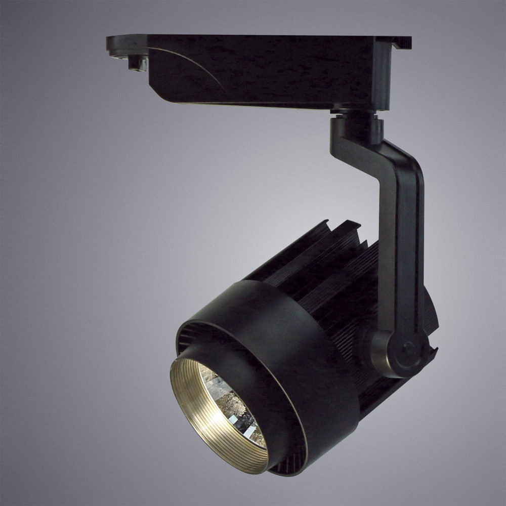 Трековый светильник Arte Lamp Vigile A1630PL-1BK, цвет черный - фото 2